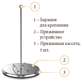 Кассета для автоклава